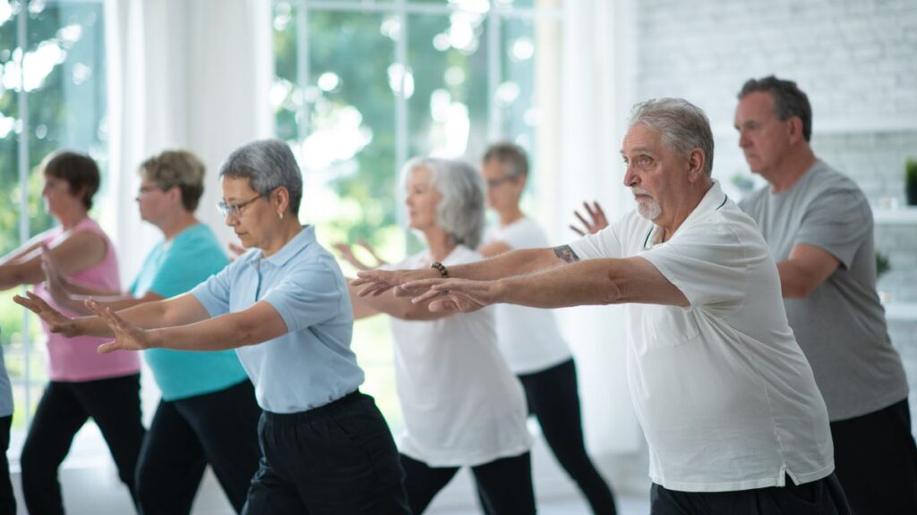 Practice Tai Chi