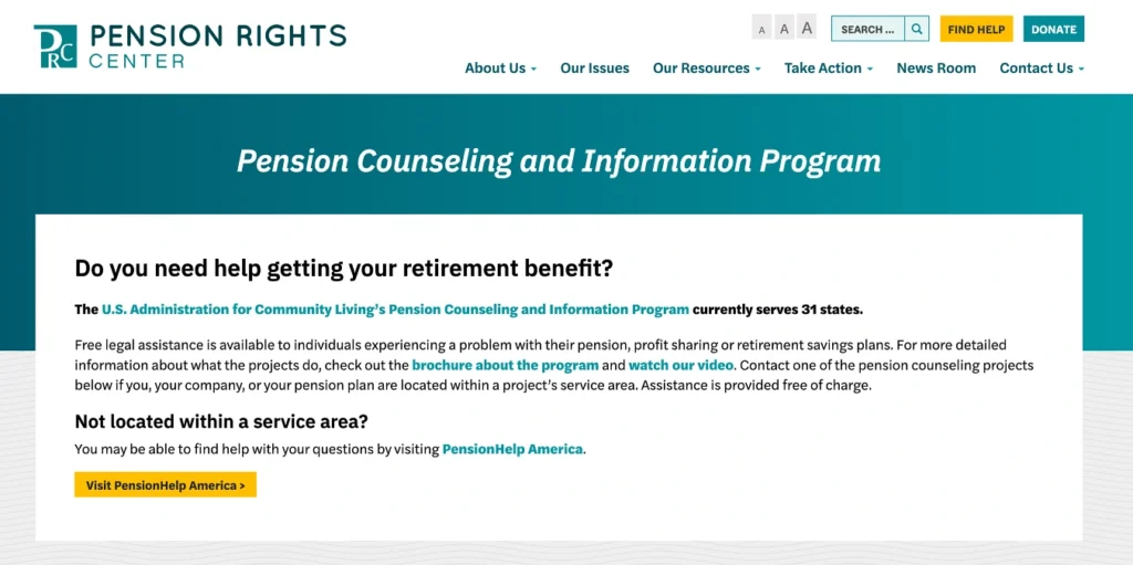 Free Pension Counseling Can Help You Recover Retirement Benefits