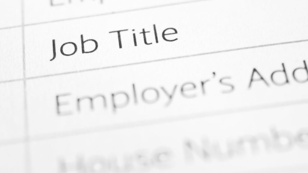 Job Title