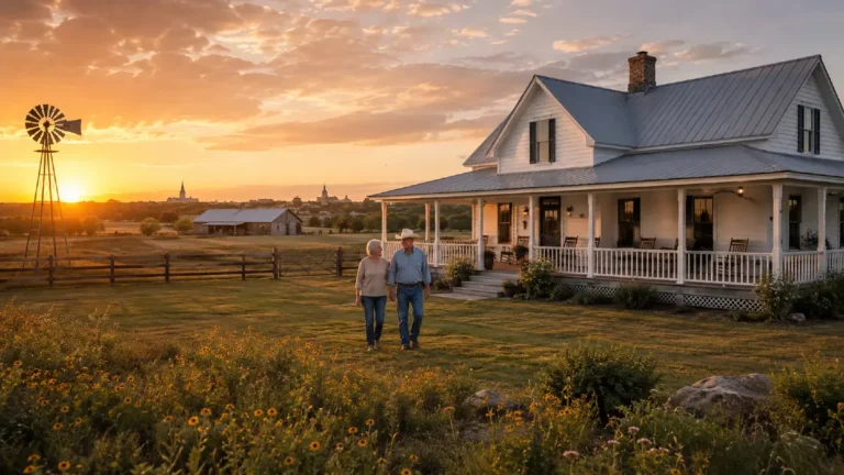 20 Affordable Texas Towns Perfect for Farmhouse Retirement