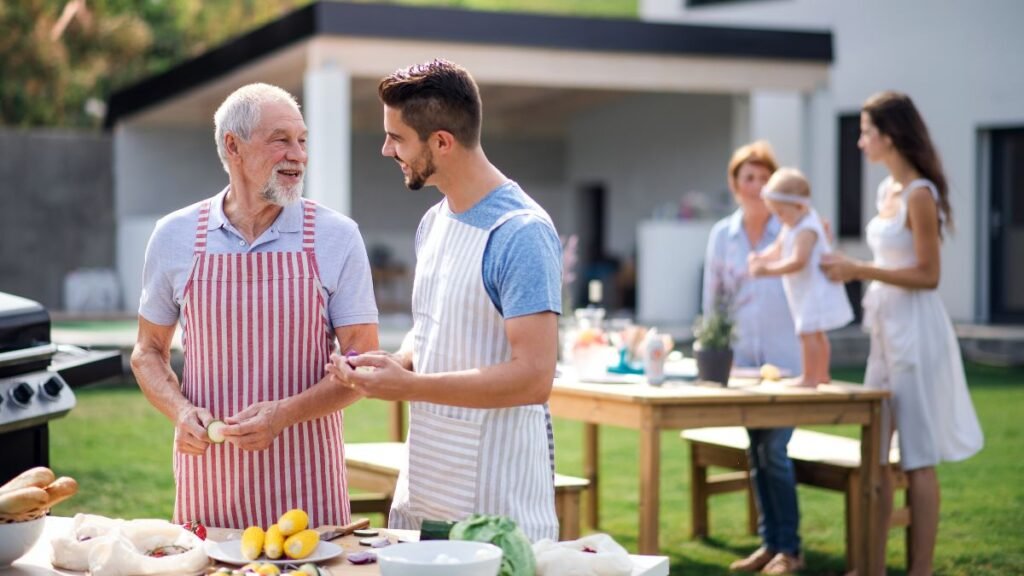 cooking for family