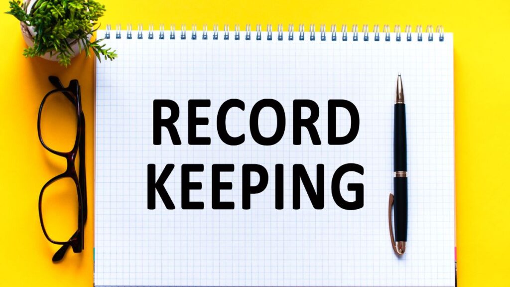 Recordkeeping
