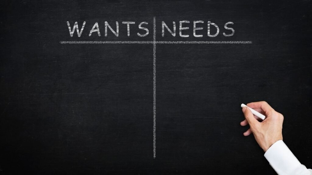 Wants or Needs? This Question Changes the Budget
