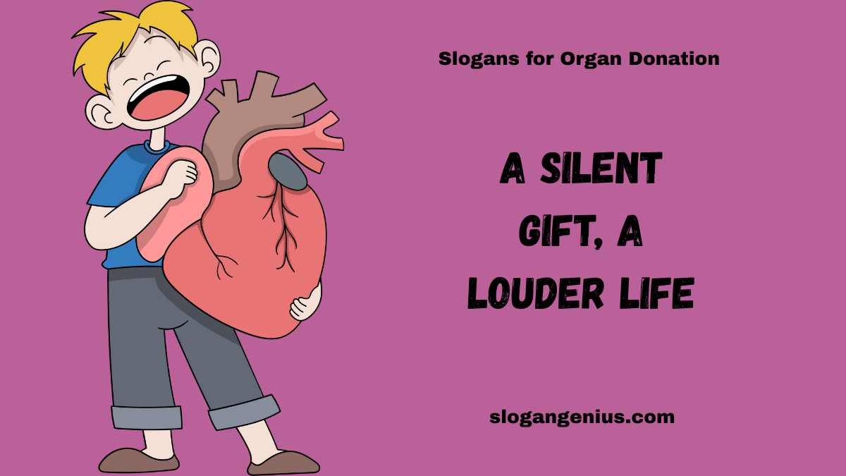 10 slogans on organ donation