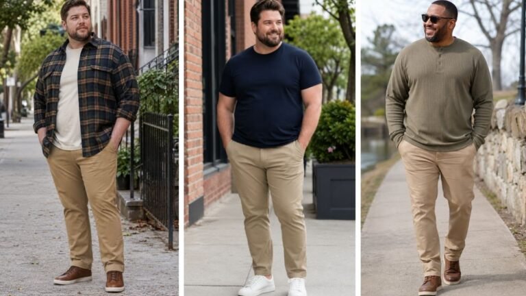 15 Ways Plus Size Men Should Wear Chinos (With Every Top You Own)