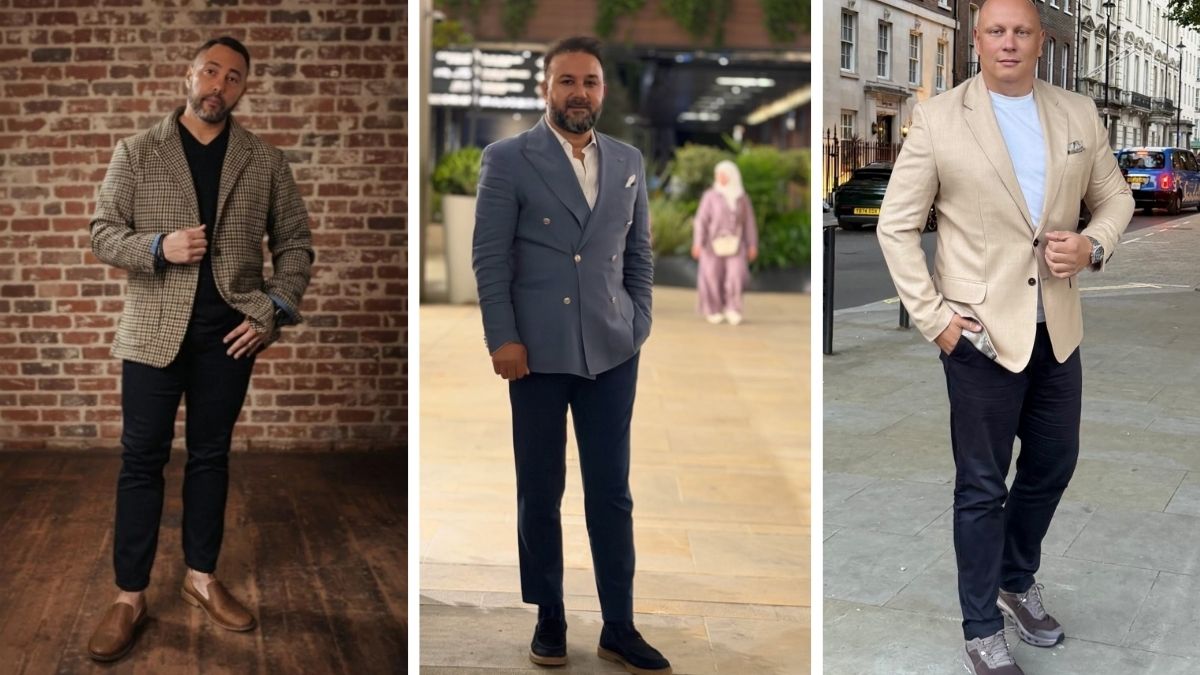 17 Blazer Outfit Ideas for Plus Size Men From Casual to Formal