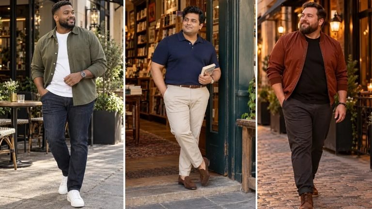 17 Casual Date Outfits for Plus Size Men That Look Easy Not Careless