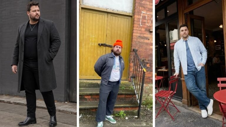 17 Edgy Outfit Ideas for Plus Size Men With Real Bite