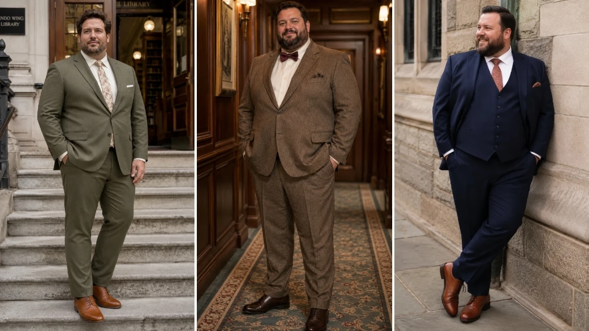 17 Graduation Outfits for Plus Size Men That Look Sharp Under the Gown