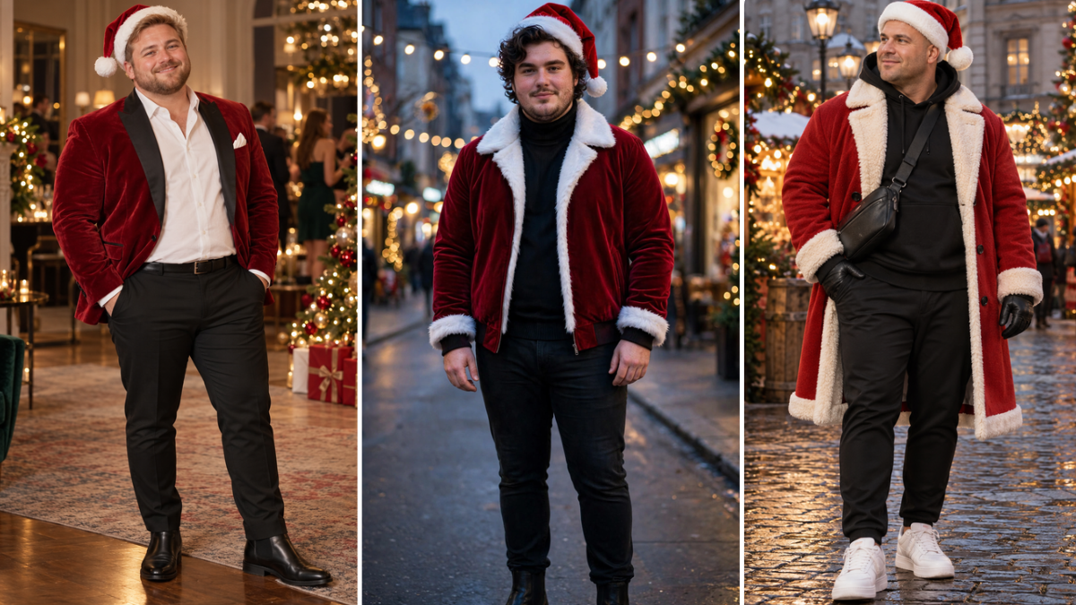 17 Santa Costume Ideas for Plus Size Men That Skip the Cheap Rental Look