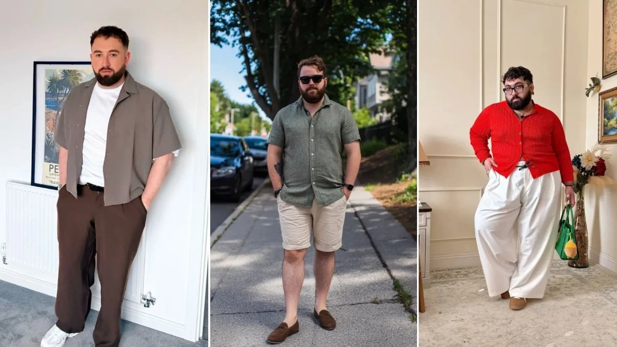 17 Spring Outfits for Plus Size Short Men That Lengthen the Line