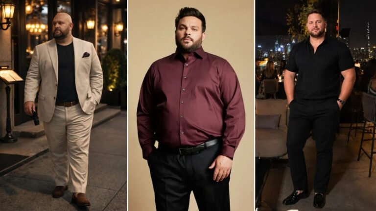 17 Valentines Day Outfits for Plus Size Men Built Around One Blazer