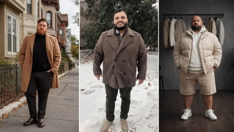 17 Winter Coat Outfits for Plus Size Men That Close Properly Across the Chest