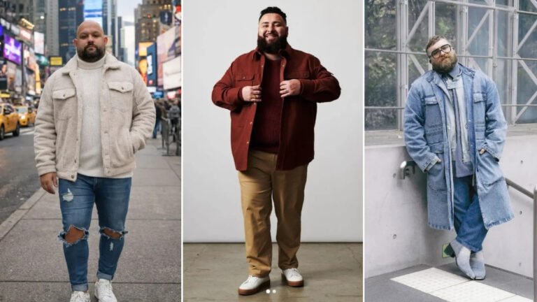 17 Winter Outfits for Plus Size Men That Do Not Swallow Your Frame
