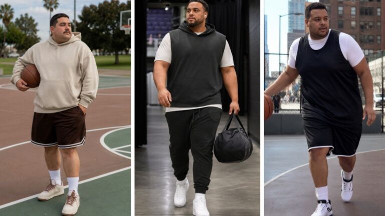 18 Basketball Outfit Ideas for Plus Size Men On and Off Court