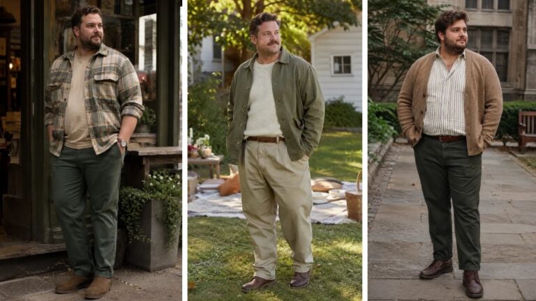 18 Cottagecore Outfit Ideas for Plus Size Men