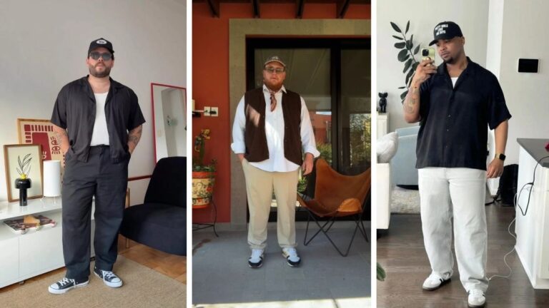 18 Neutral Outfit Ideas for Plus Size Men That Always Look Put Together