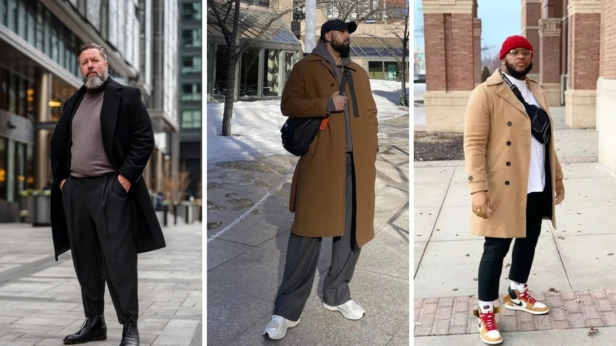 18 Peacoat Outfit Ideas for Plus Size Men That Last Decades
