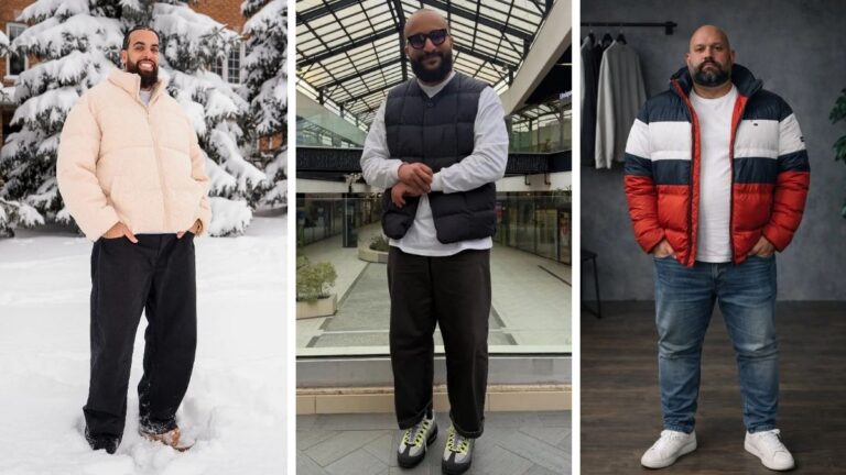 18 Puffer Jacket Outfits for Plus Size Men That Don't Make You Look Round
