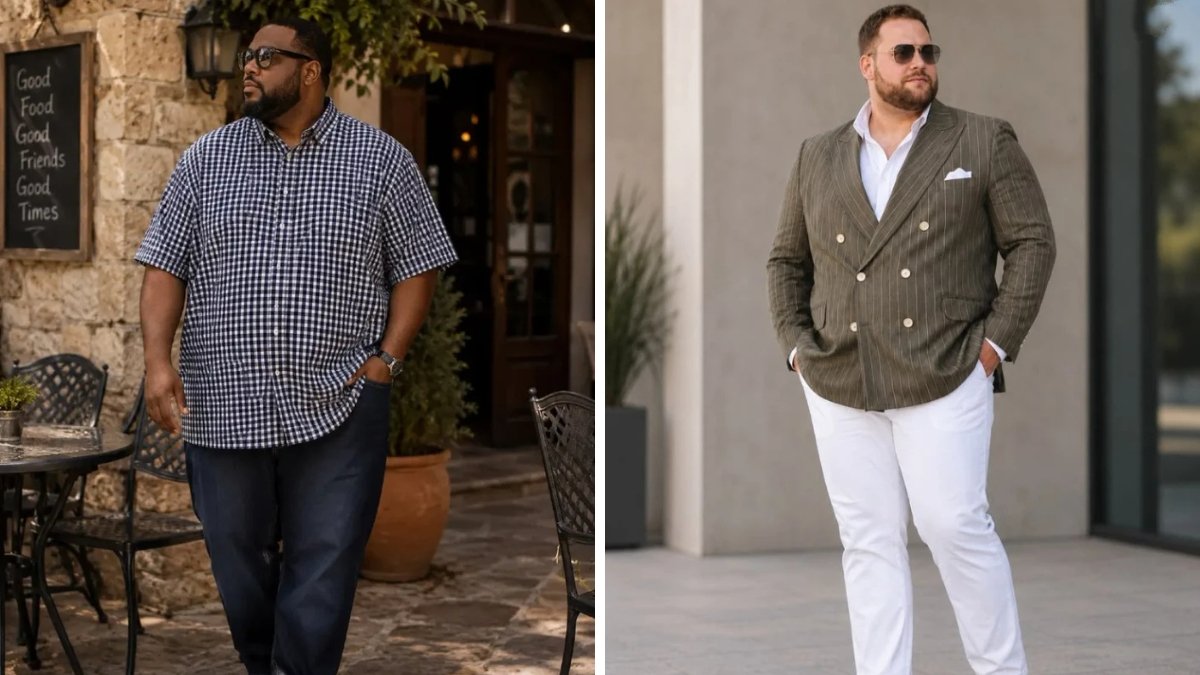 18 Romantic Dinner Outfits for Plus Size Men That Read Confident