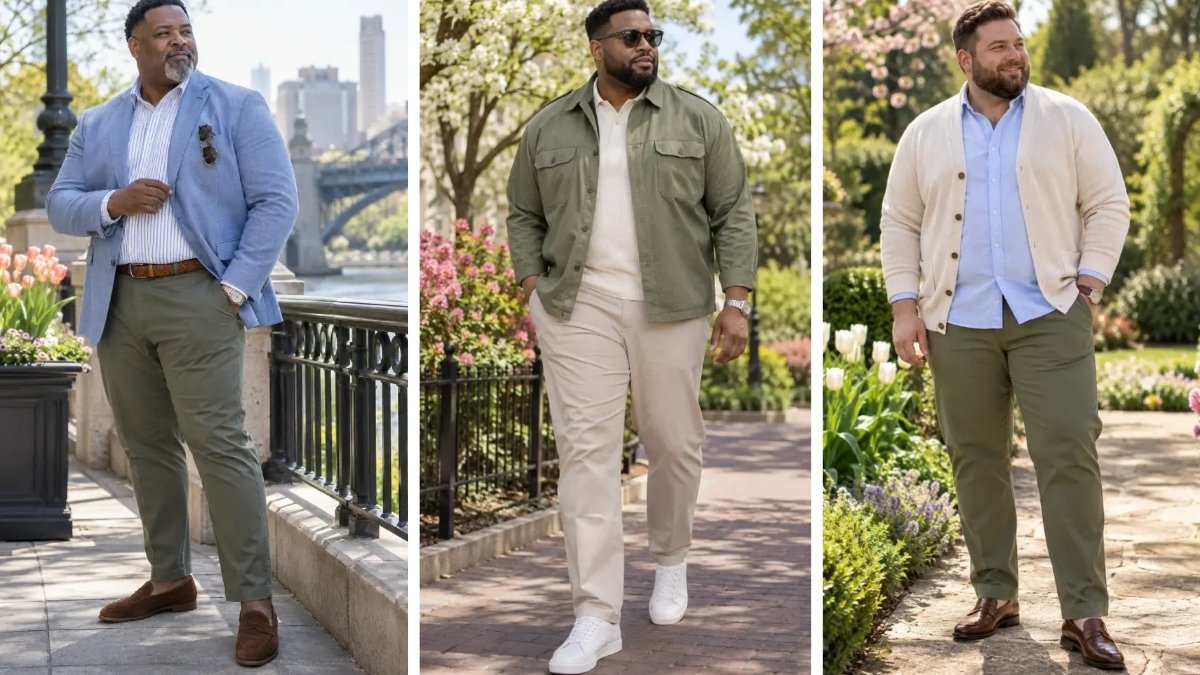 18 Spring Outfits for Big and Tall Men That Are Not Just Longer Tees