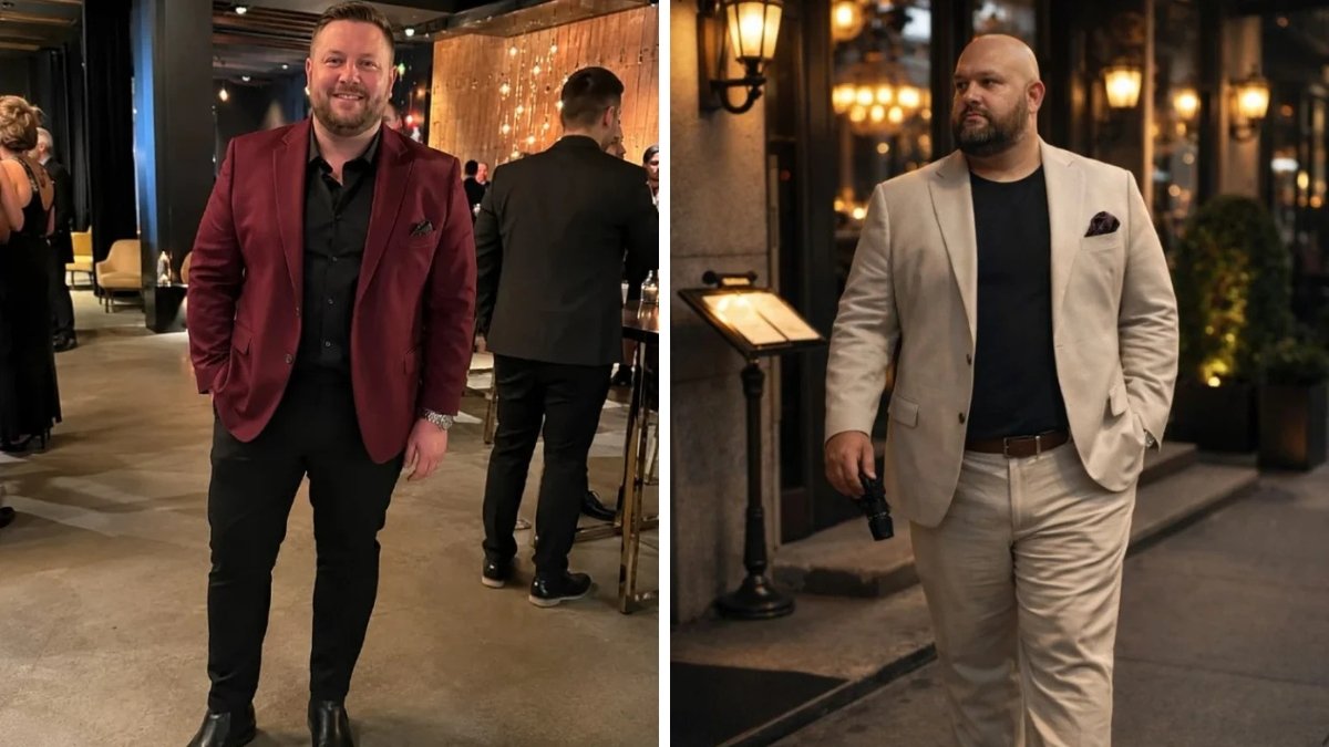 18 Valentines Day Outfits for Plus Size Men Over 40 That Still Feel Romantic