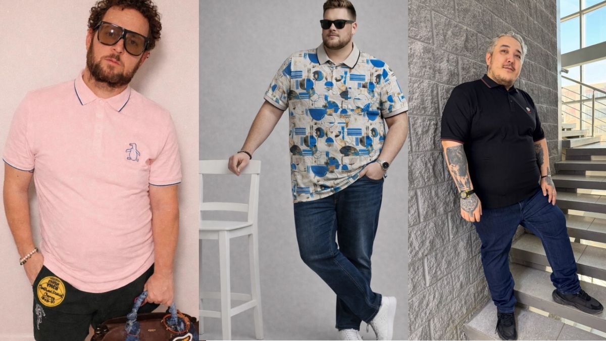 19 Polo Shirt Outfits for Plus Size Men That Aren't Boring