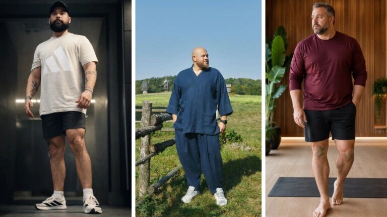 19 Yoga Outfit Ideas for Plus Size Men That Don't Restrict Movement