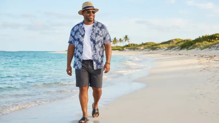 20 Beach Outfits for Plus Size Men That Actually Look Good (Not Just Swim Trunks)
