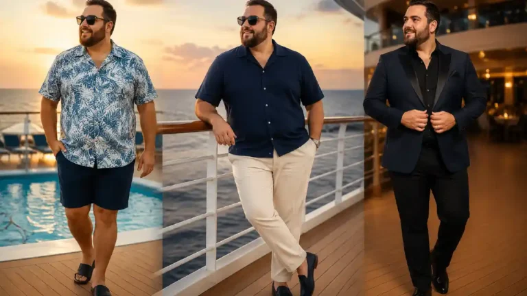 20 Cruise Outfits for Plus Size Men From Pool Deck to Formal Night
