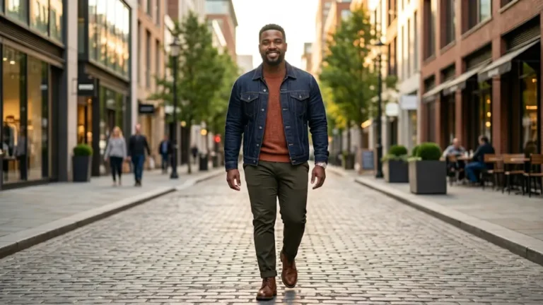 20 Date Night Outfits for Plus Size Men That Actually Build Confidence