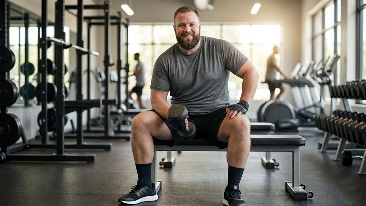 21 Best Gym Clothes for Plus Size Men That Actually Fit and Move With You