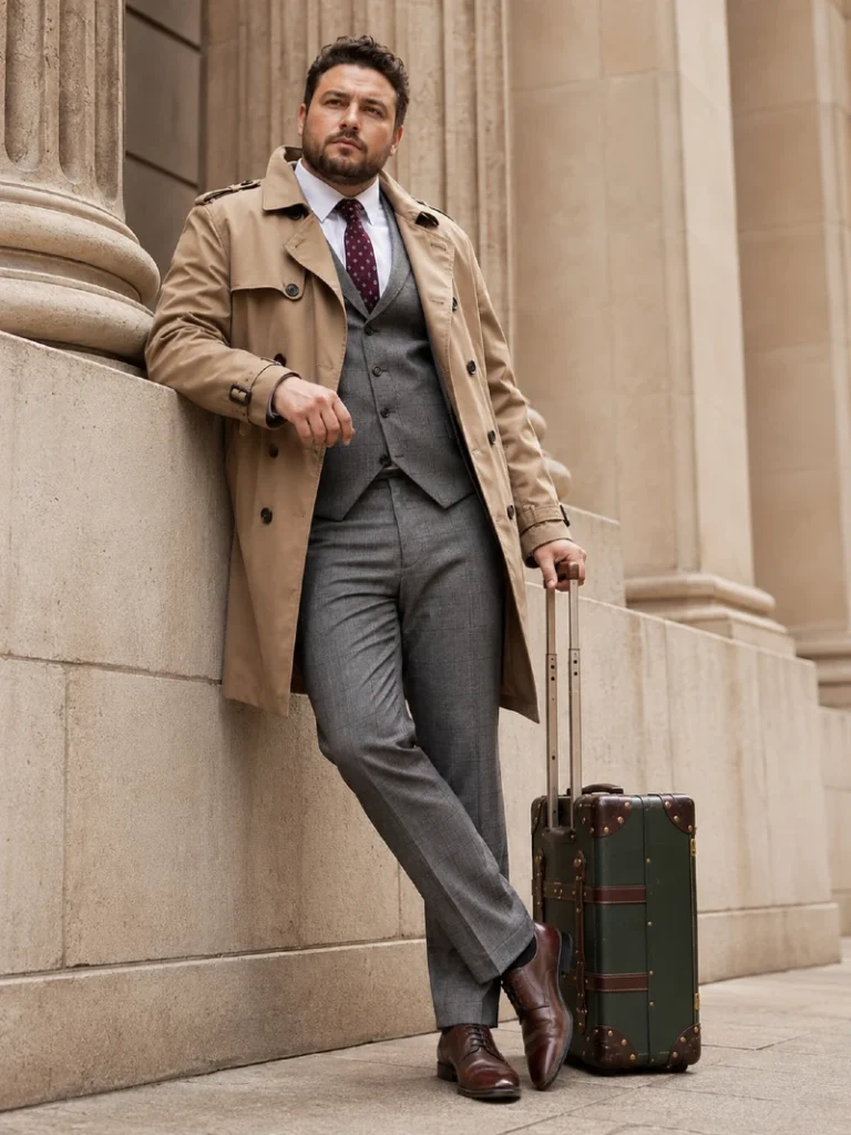 8. Business Trench With Travel Authority