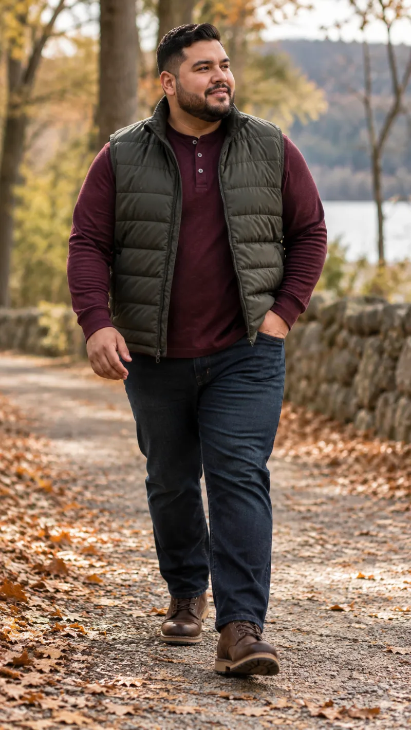 A Quilted Vest That Adds Warmth Without Restricting the Arms