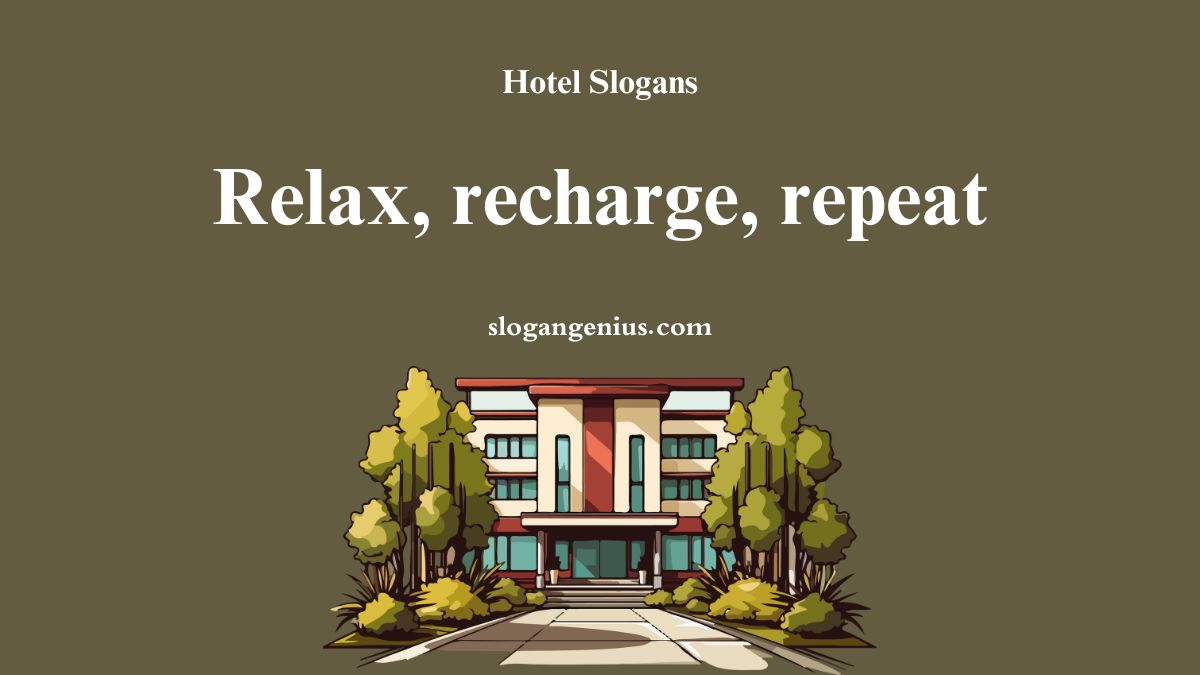 Additional Hotel Slogans