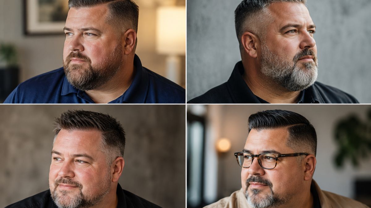 Age-Appropriate Hairstyles for Plus Size Men Over 40 That Still Look Sharp