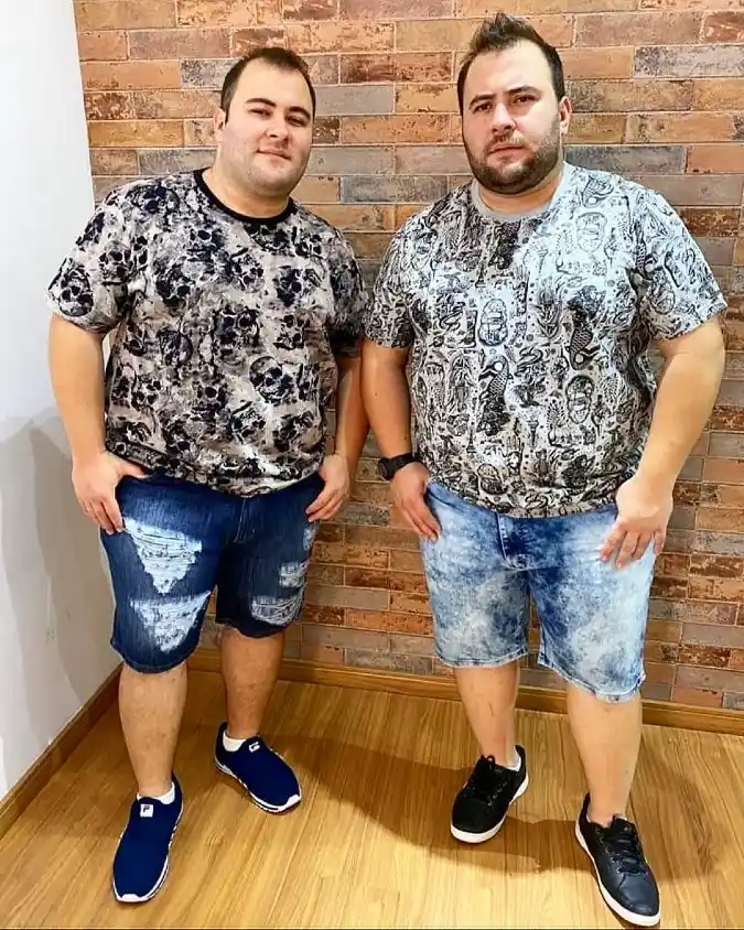 All-Over Graphic Print T-Shirt