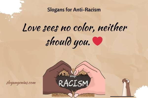 Best Slogans for Anti-Racism