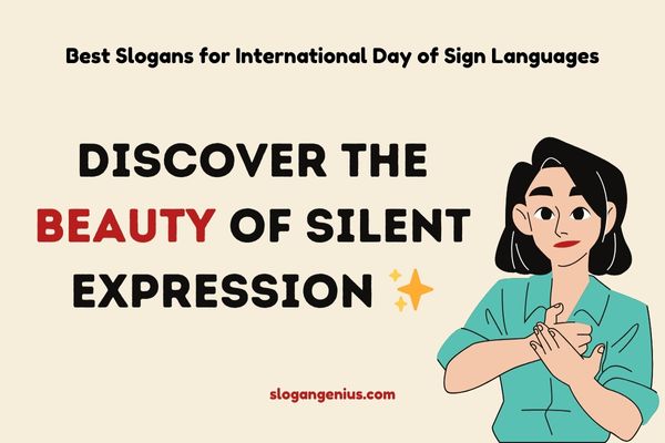 Best Slogans for International Day of Sign Languages