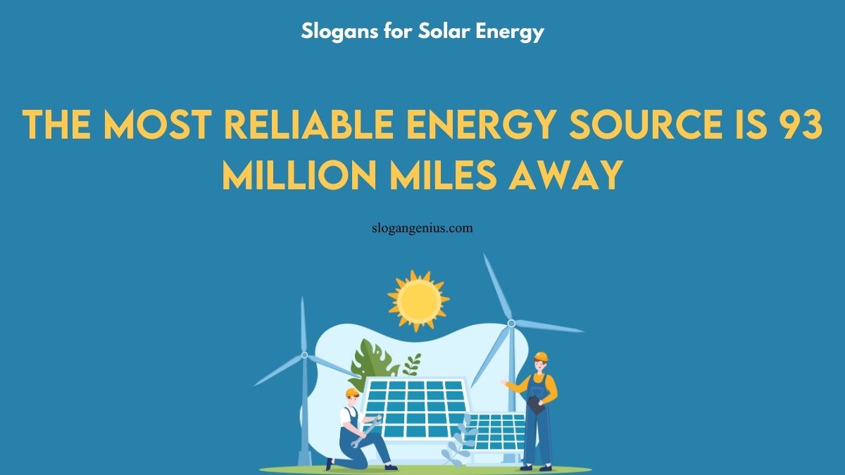 Best Slogans for Solar Energy