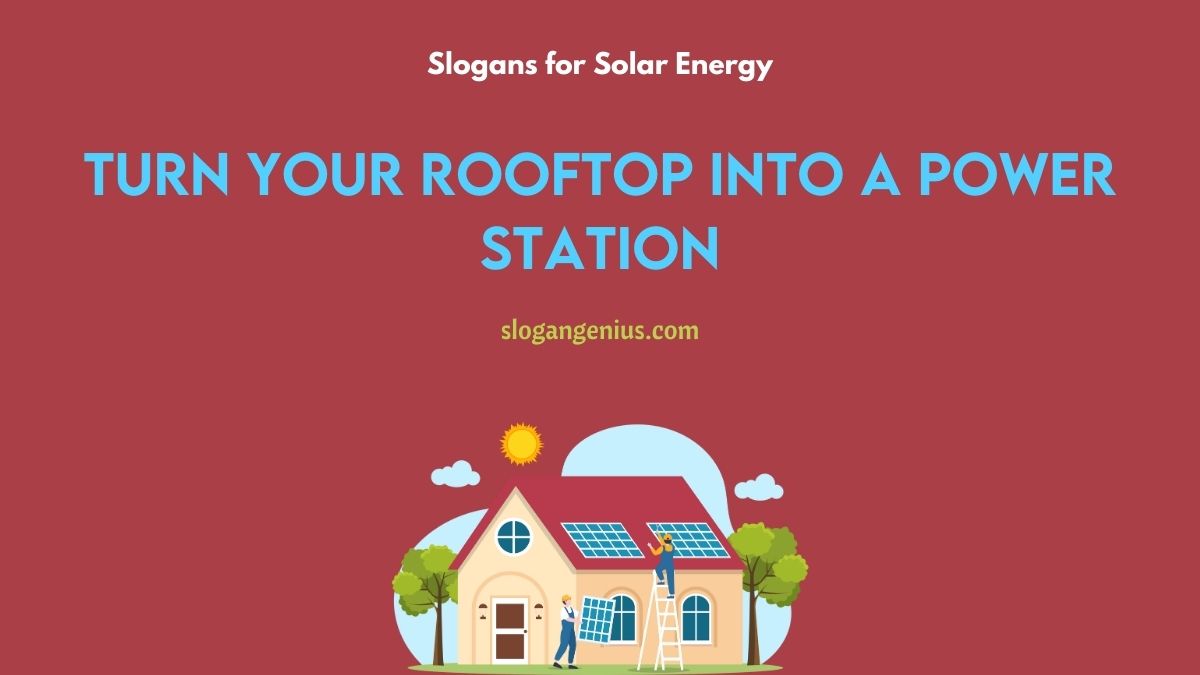 Best Slogans for Solar Energy