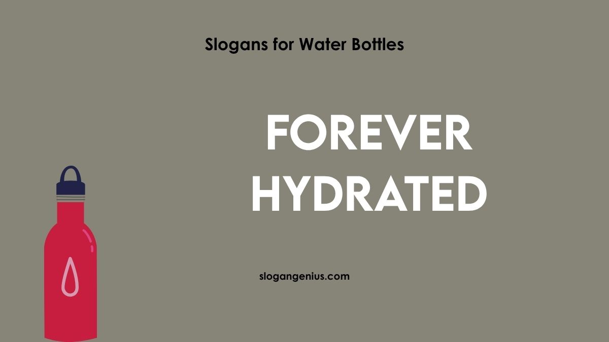 Best Slogans for Water Bottles