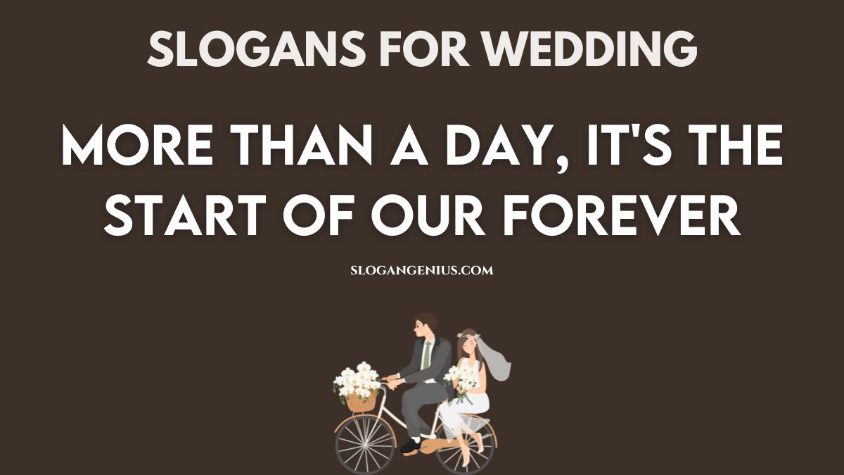 Best Slogans for Wedding