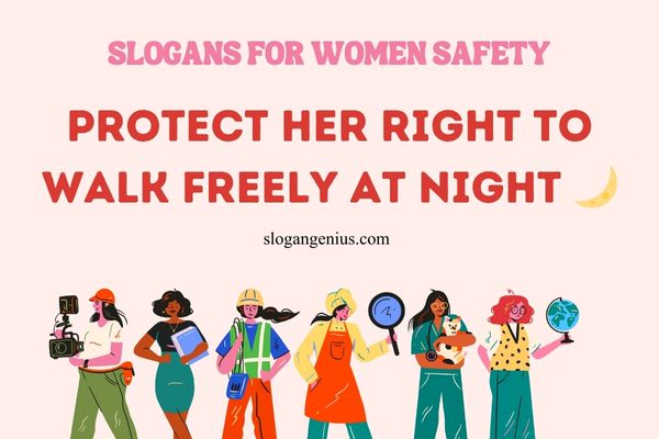 Best Slogans for Women Safety