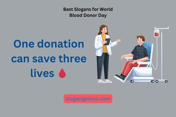 Best Slogans for World Blood Donor Day