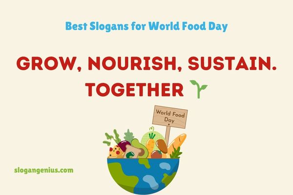 Best Slogans for World Food Day