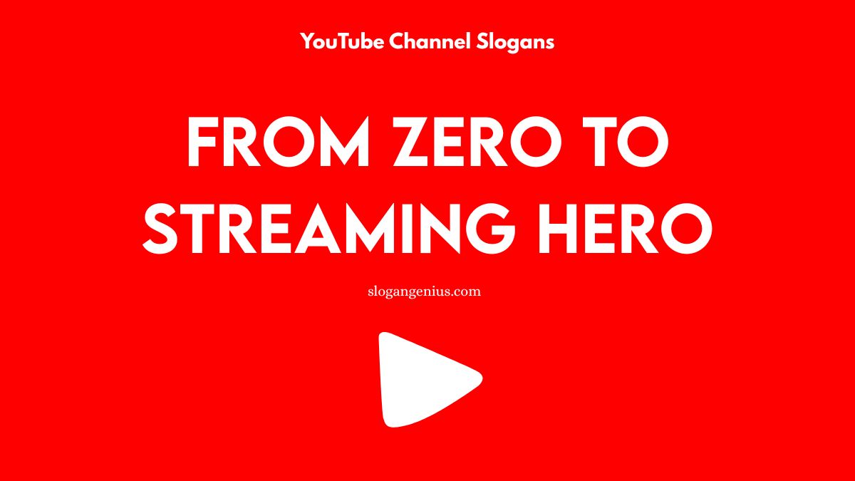 Best YouTube Channel Slogans