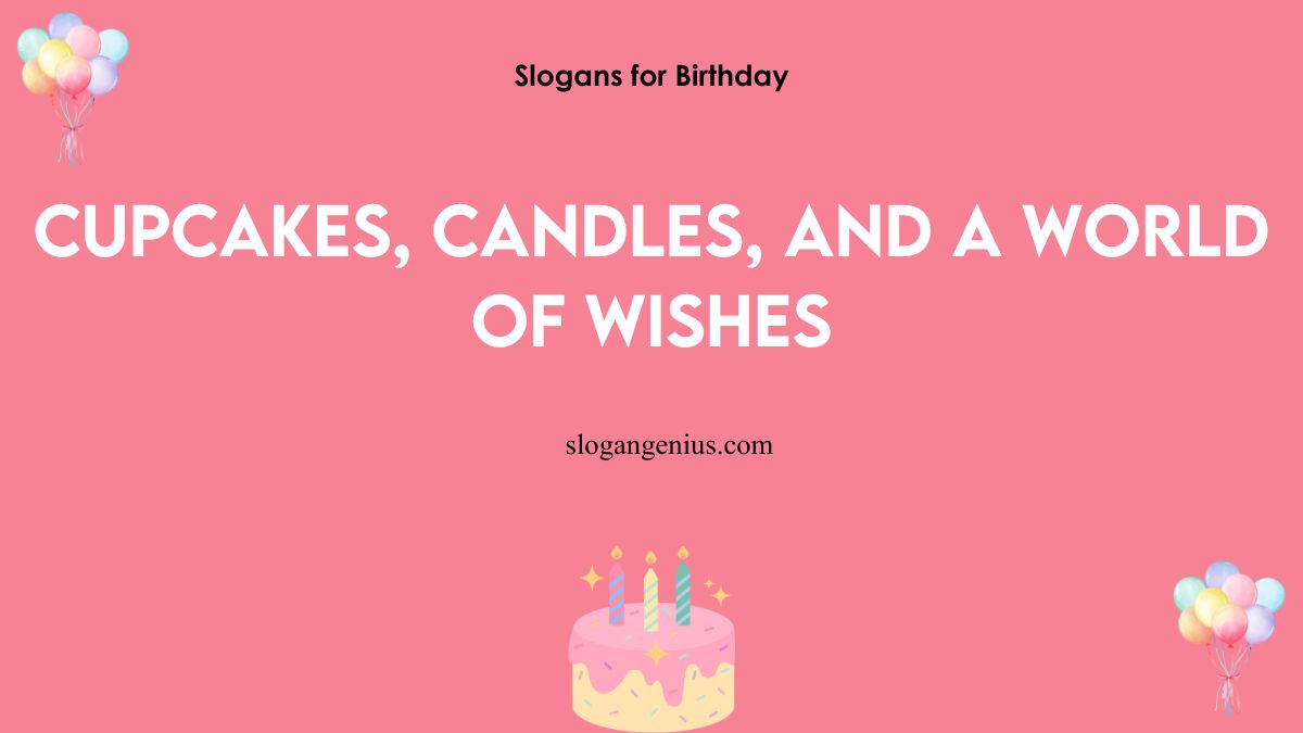 Birthday Slogan for Kids