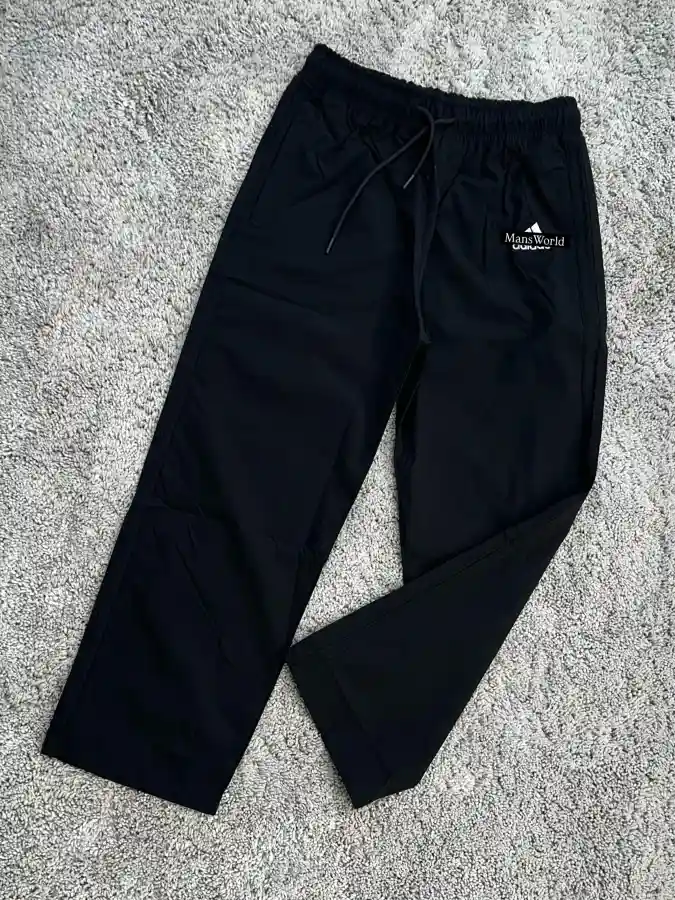 Black Athletic Drawstring Pants