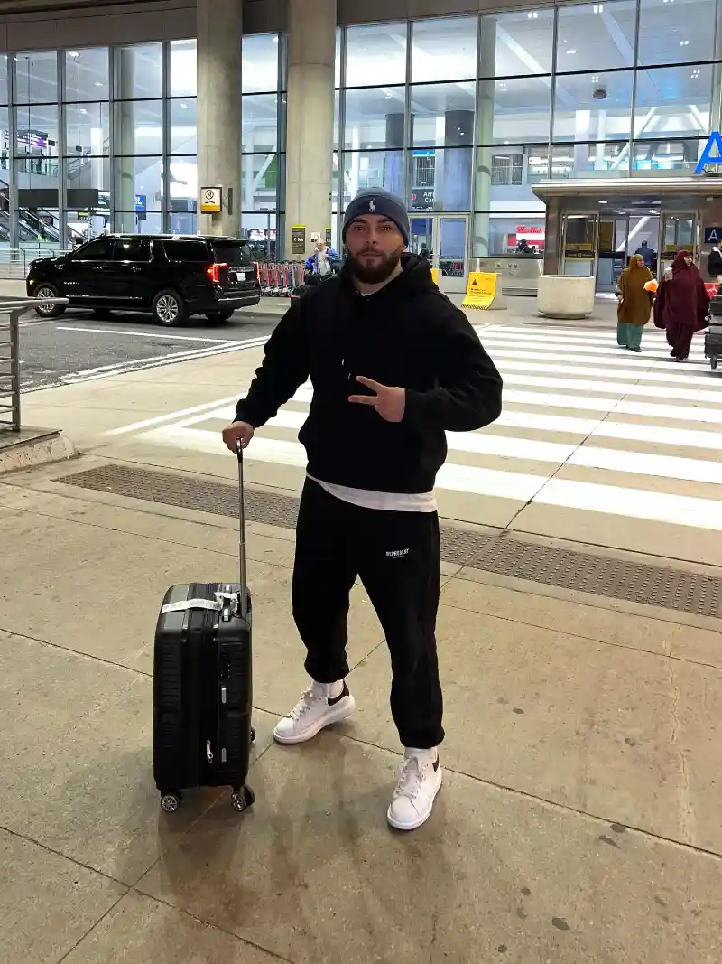 Black Hoodie and Sweatpants Combo